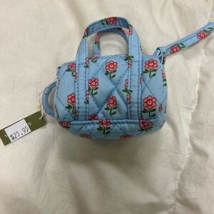 Vera Bradley Blue Floral coin purse